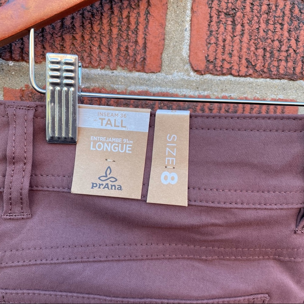 🆕 Prana Halle Hiking Casual Pants Roll Up Cocoa - Picture 9 of 14